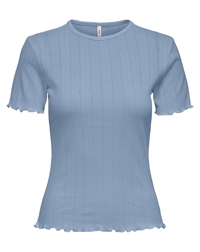 Only - ONLTenna T-shirt - Soft Chambray